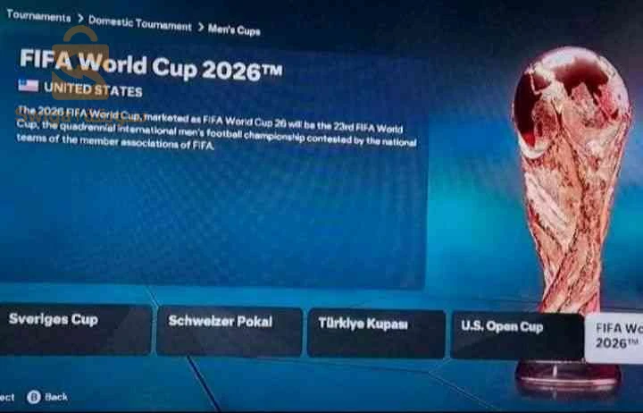 لعبة FC 26  أوفلاين للحاسوب فقط مع طور كأس العالم بأفضل سعر ممكن 500 دج (50 نلف)