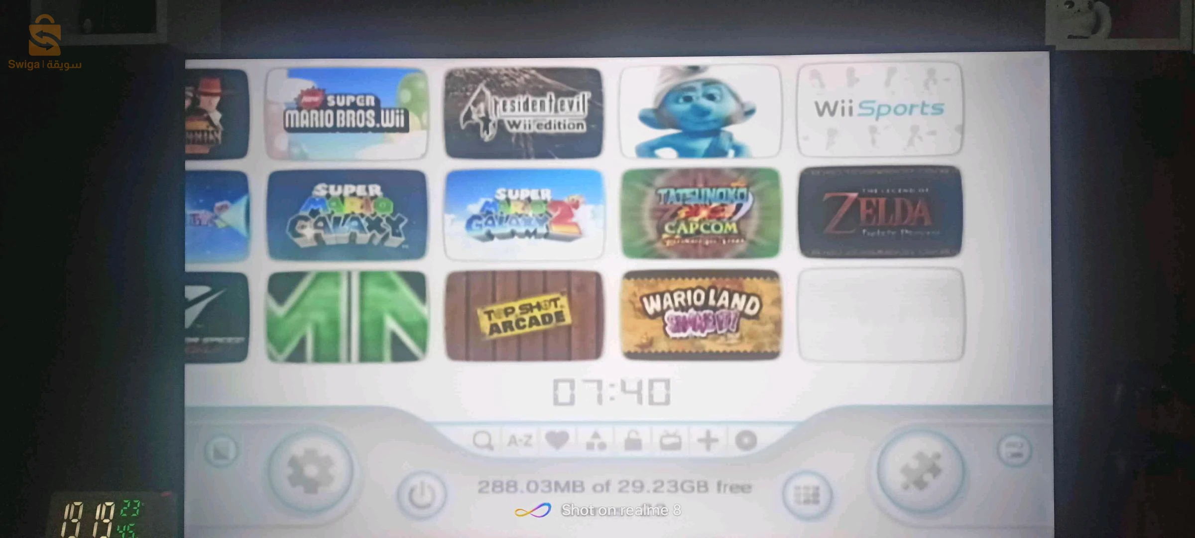 Nintendo wii flaché 2 manette 32 gb