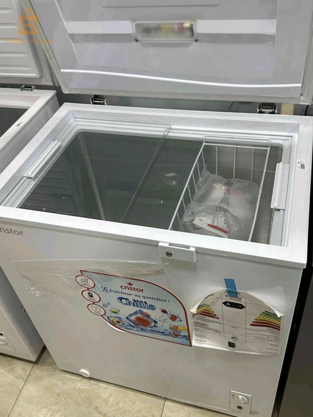 Congélateur Cristtor 250 litre 2en1 يجمد او يبرد