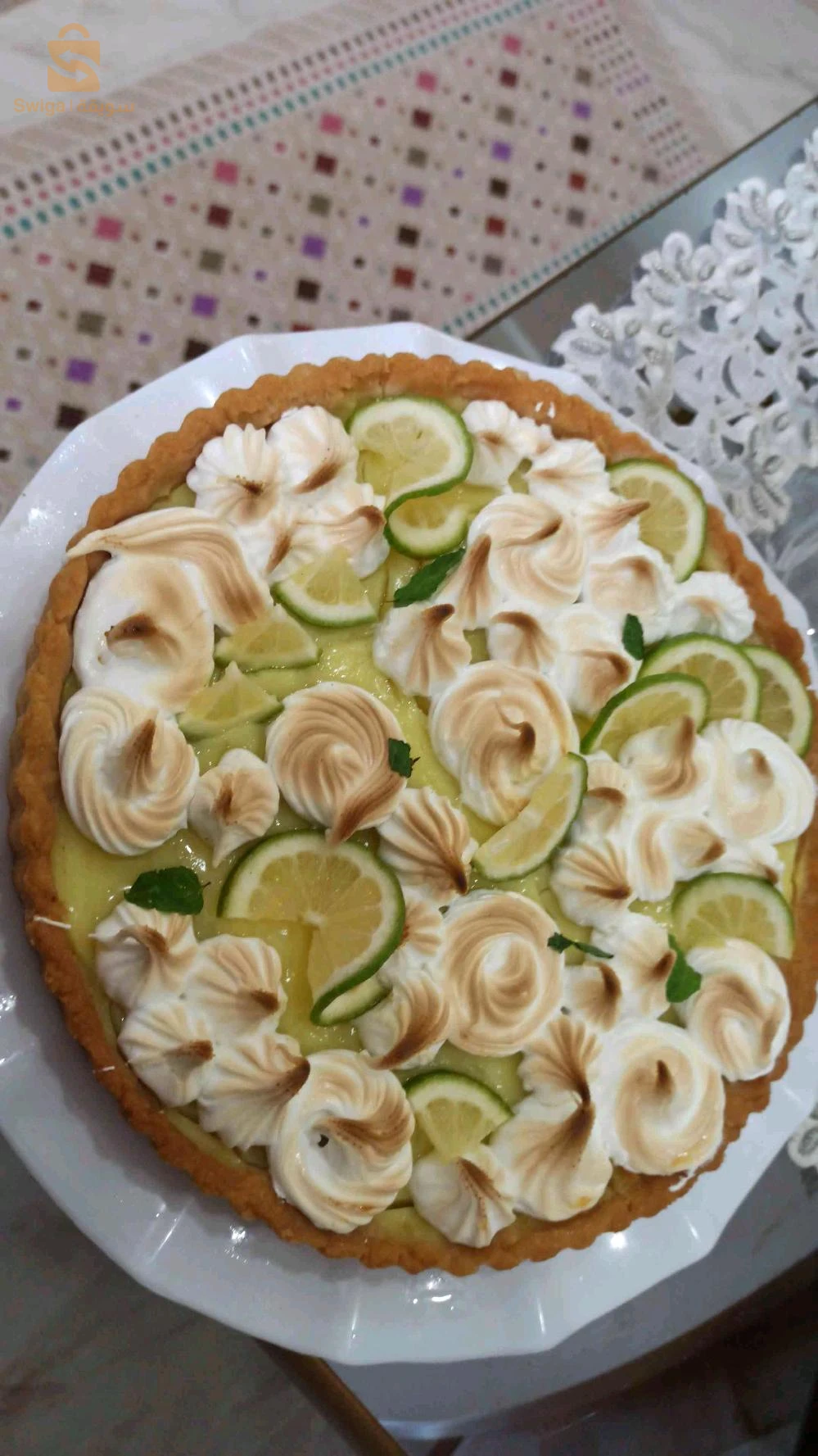 tarte au citron.