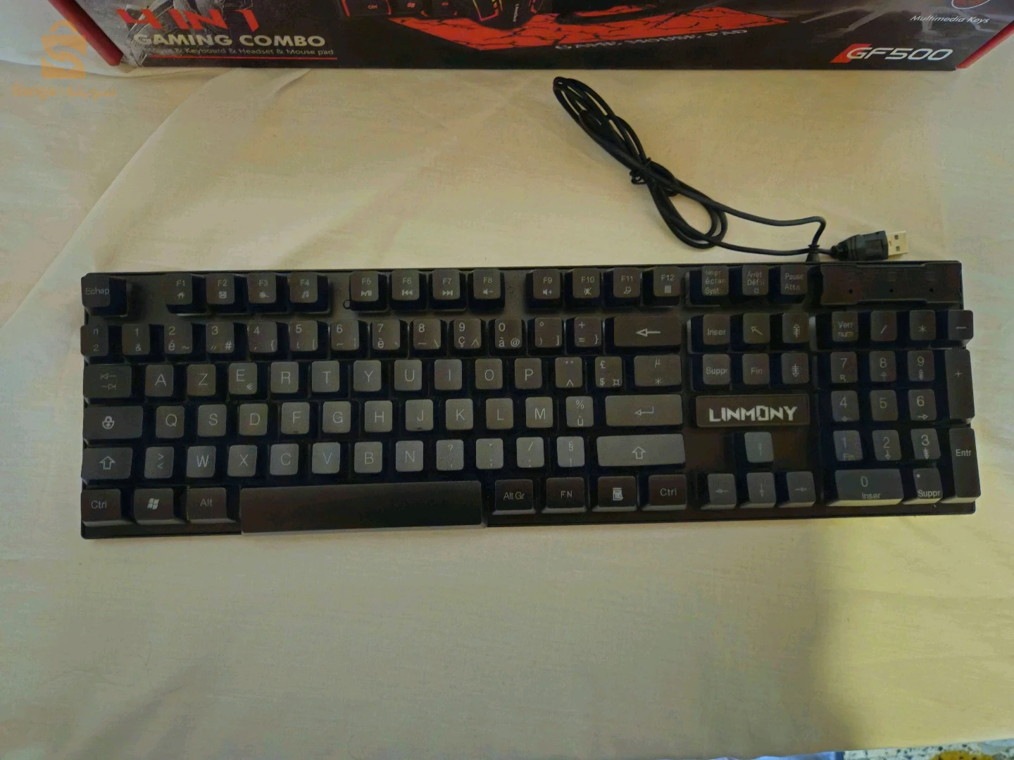 clavier/souirs/tapis/casque/pack complet