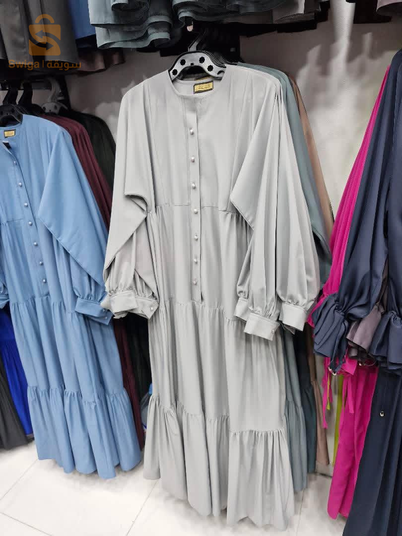 حجاب روب قماش برادا صيفي ربيعي 
robe dress tessu eté Demi saison pus 10couleur