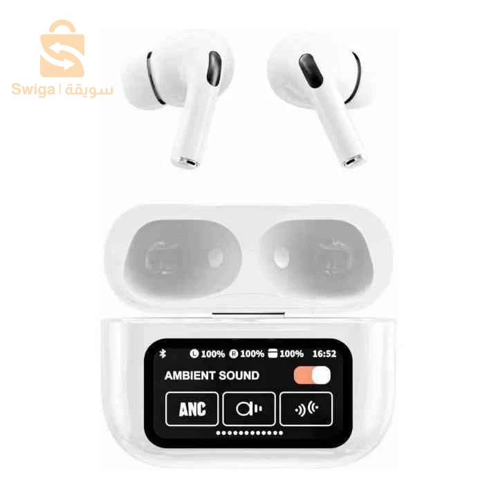 Écouteur Bluetooth Écran tactile LCD couleur intelligent ANC Réduction du bruit