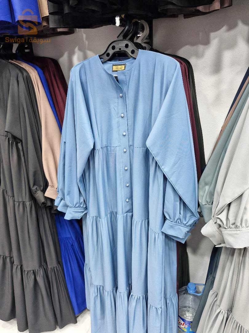 حجاب روب قماش برادا صيفي ربيعي 
robe dress tessu eté Demi saison pus 10couleur