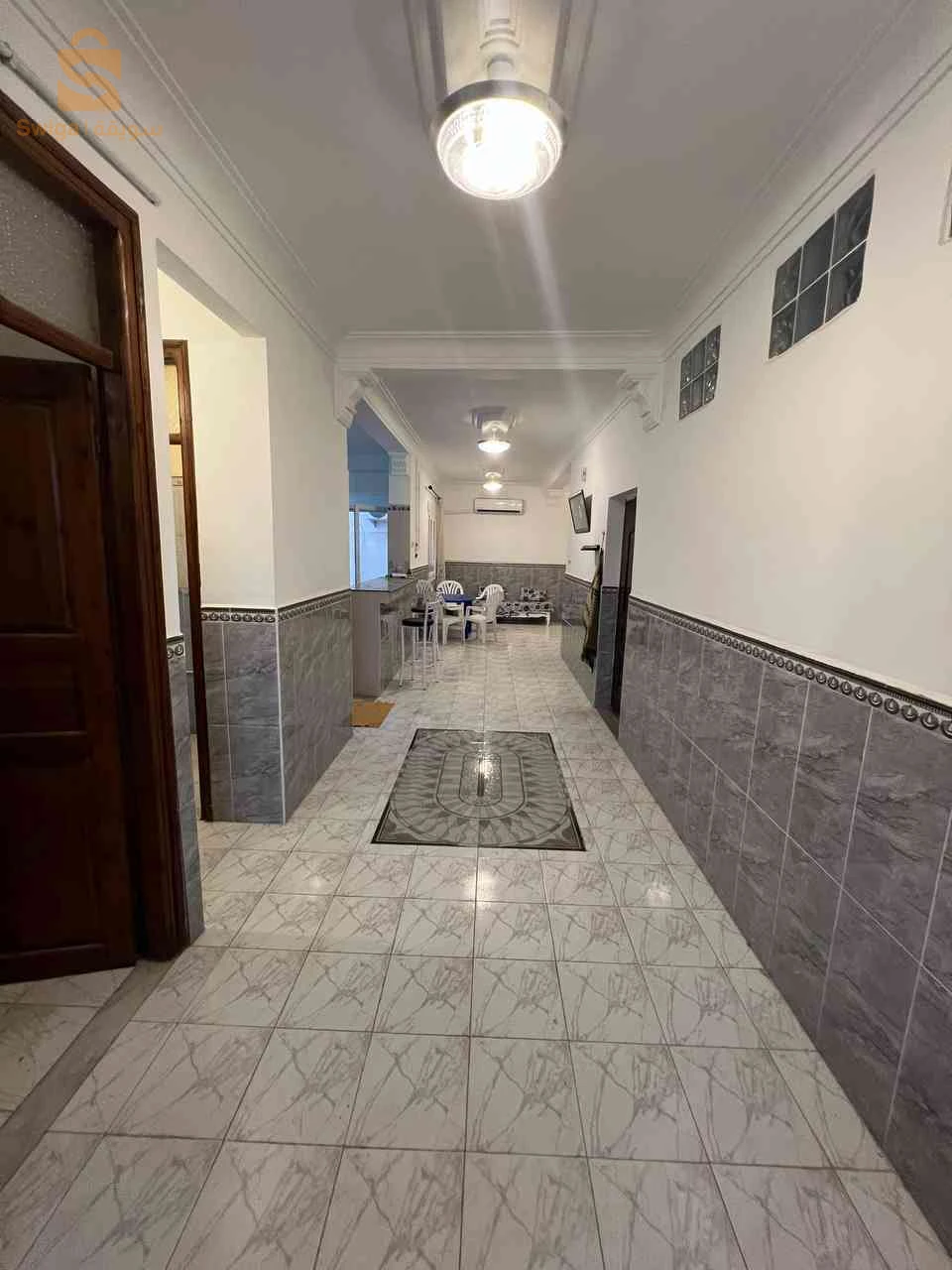 location pour vacance niveau  de villa à bouzedjar