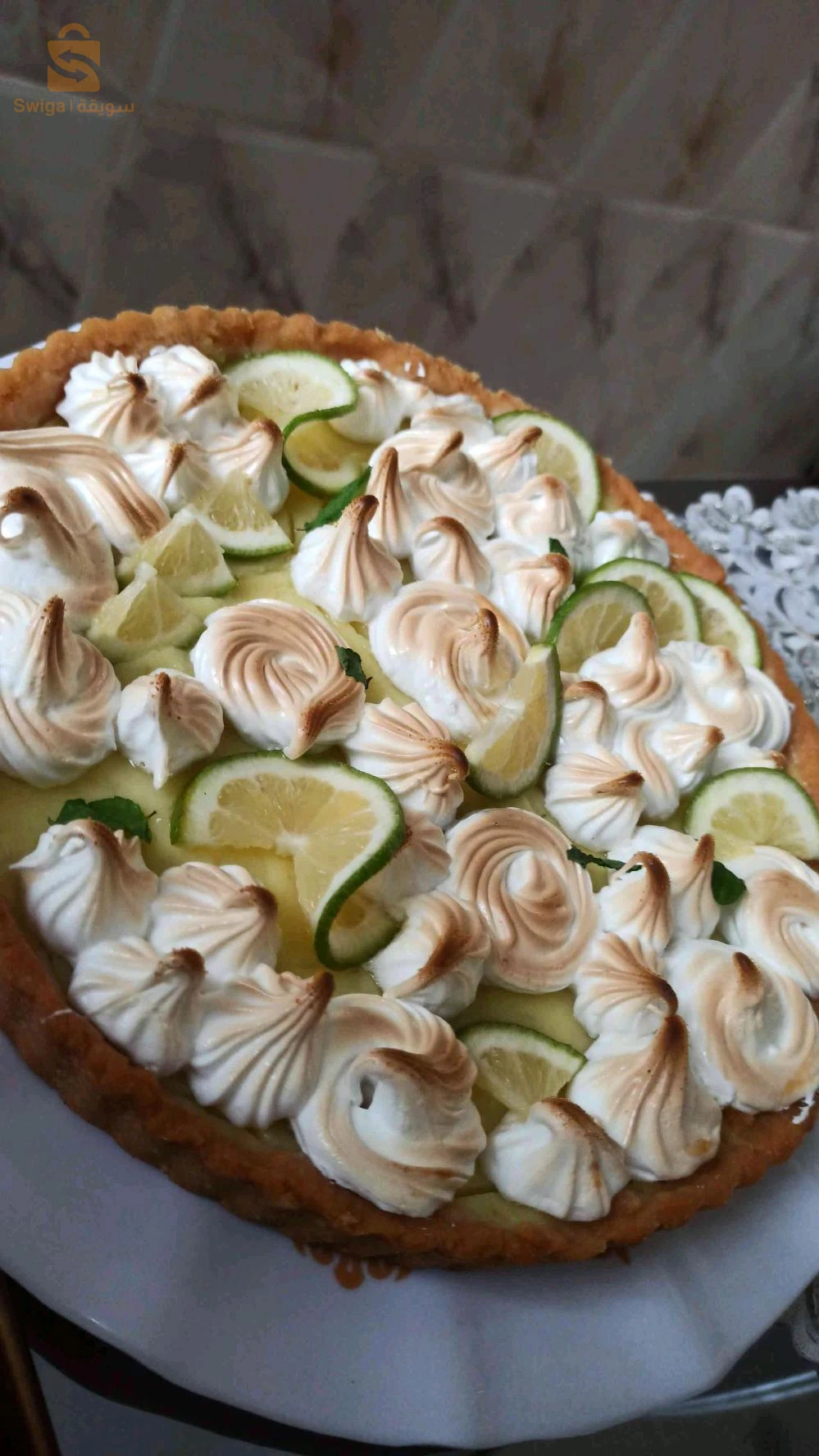 tarte au citron.
