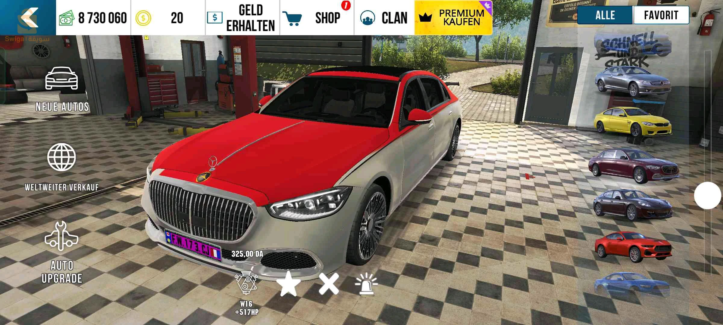 بيع كونت CarParking فيه94شعار اصلي ودهبي