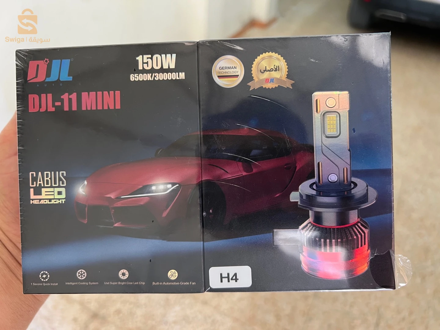 Led DJL h7/h4 150w canbus