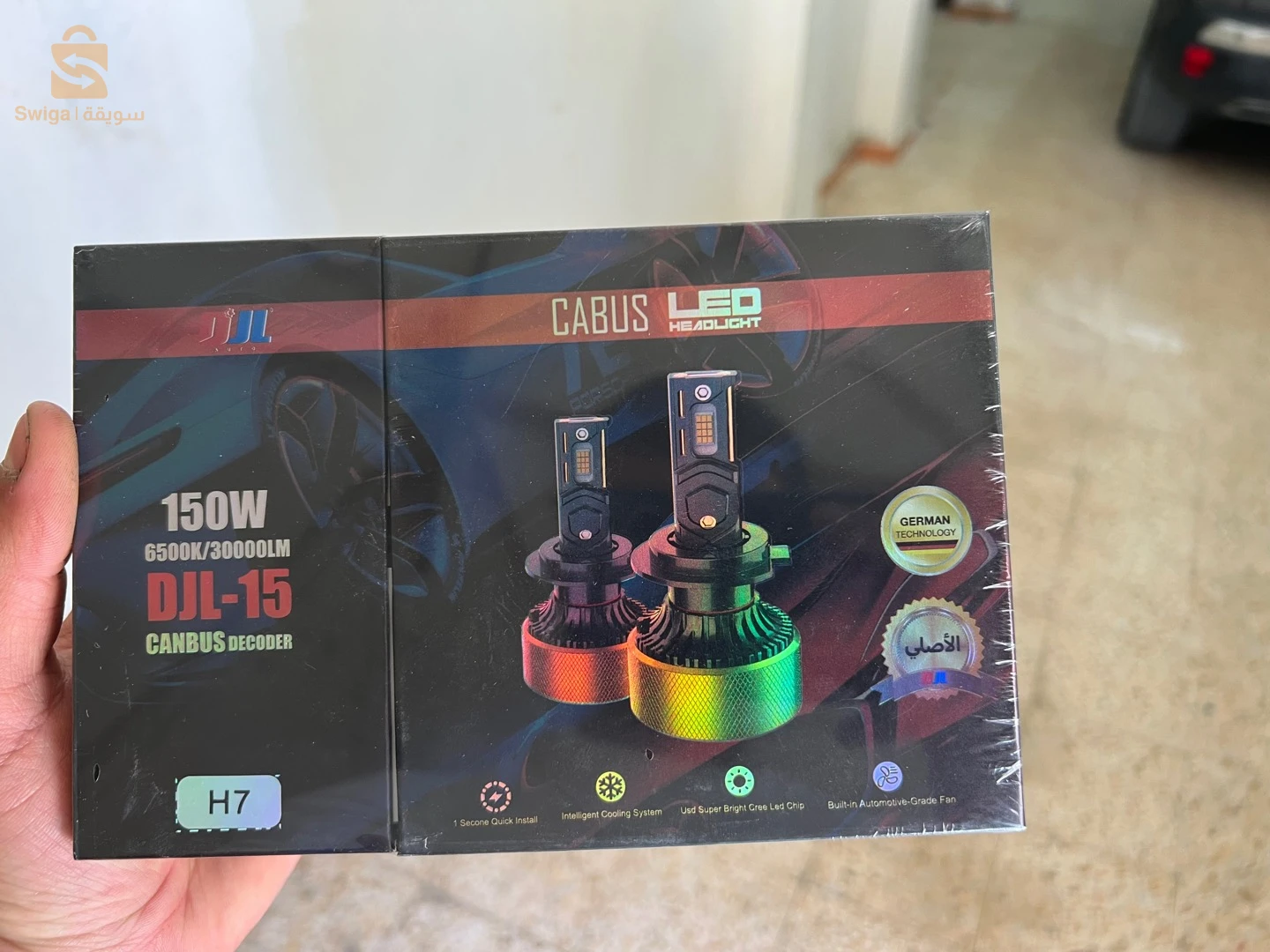 Led DJL h7/h4 150w canbus