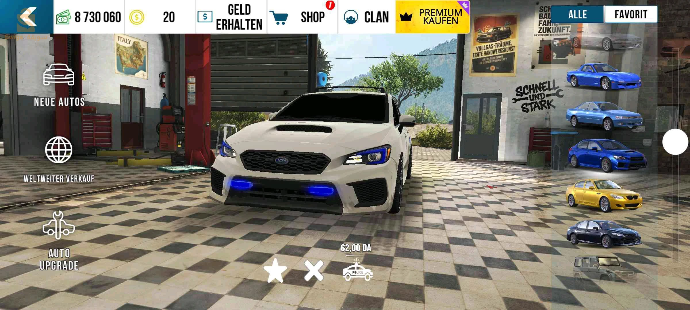 بيع كونت CarParking فيه94شعار اصلي ودهبي