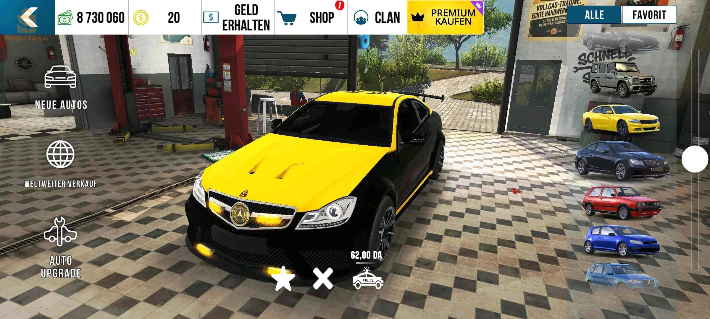 بيع كونت CarParking فيه94شعار اصلي ودهبي