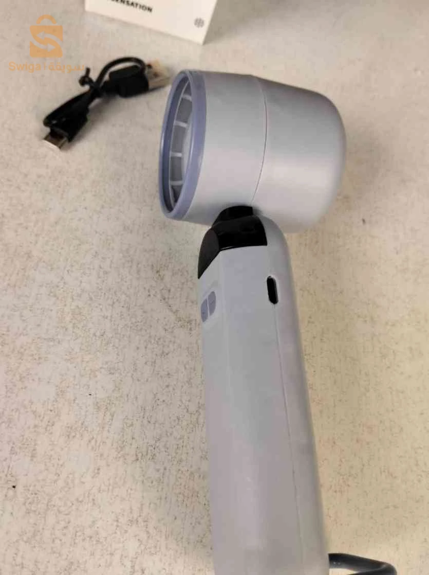 Mini Ventilateur Turbo Sans Pales - 100 Vitesses Réglables et Rechargeable USB - مروحة التوربو الذكية بدون شفرات مع 100 سرعة قابلة للتعديل
