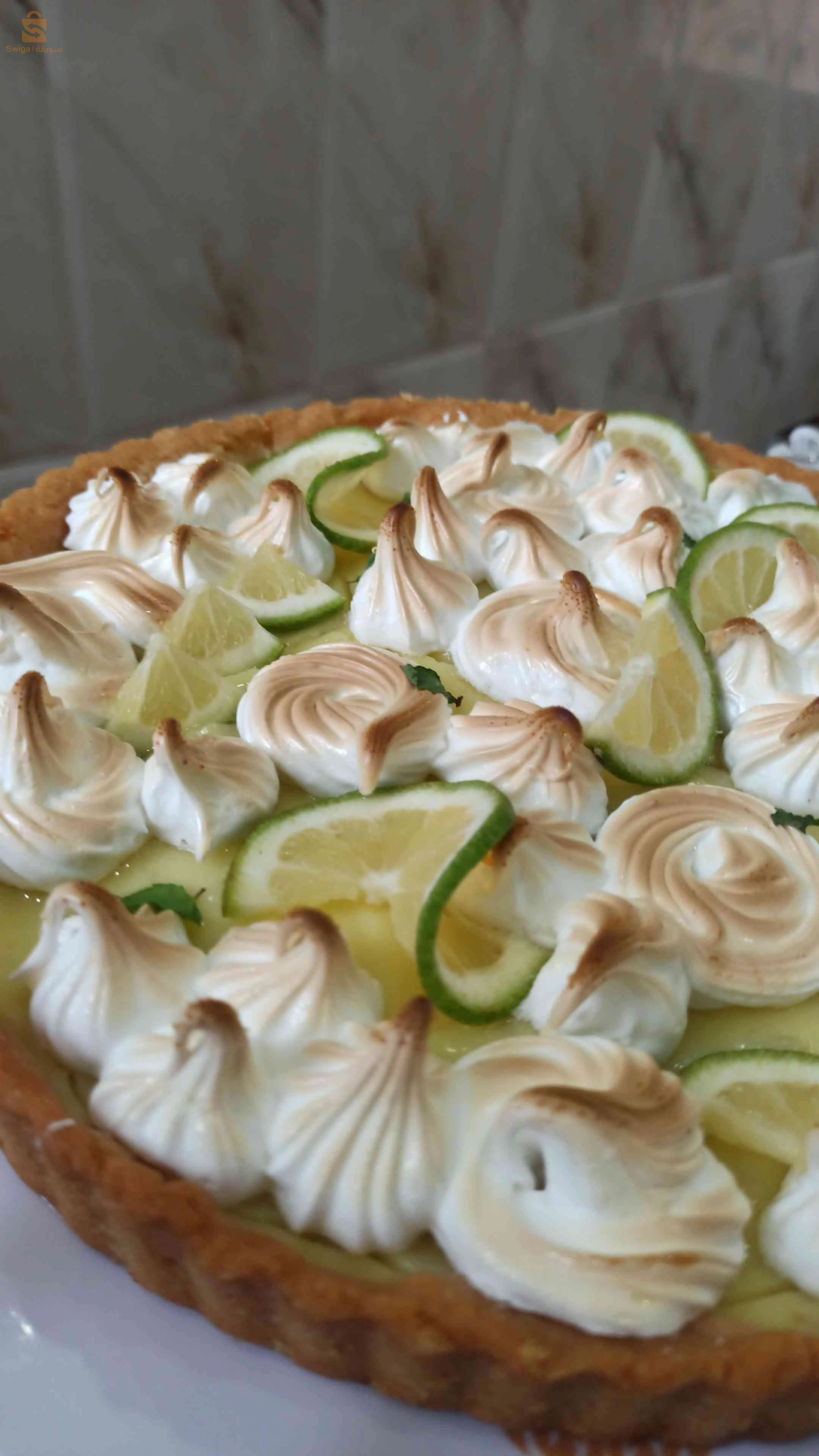 tarte au citron.