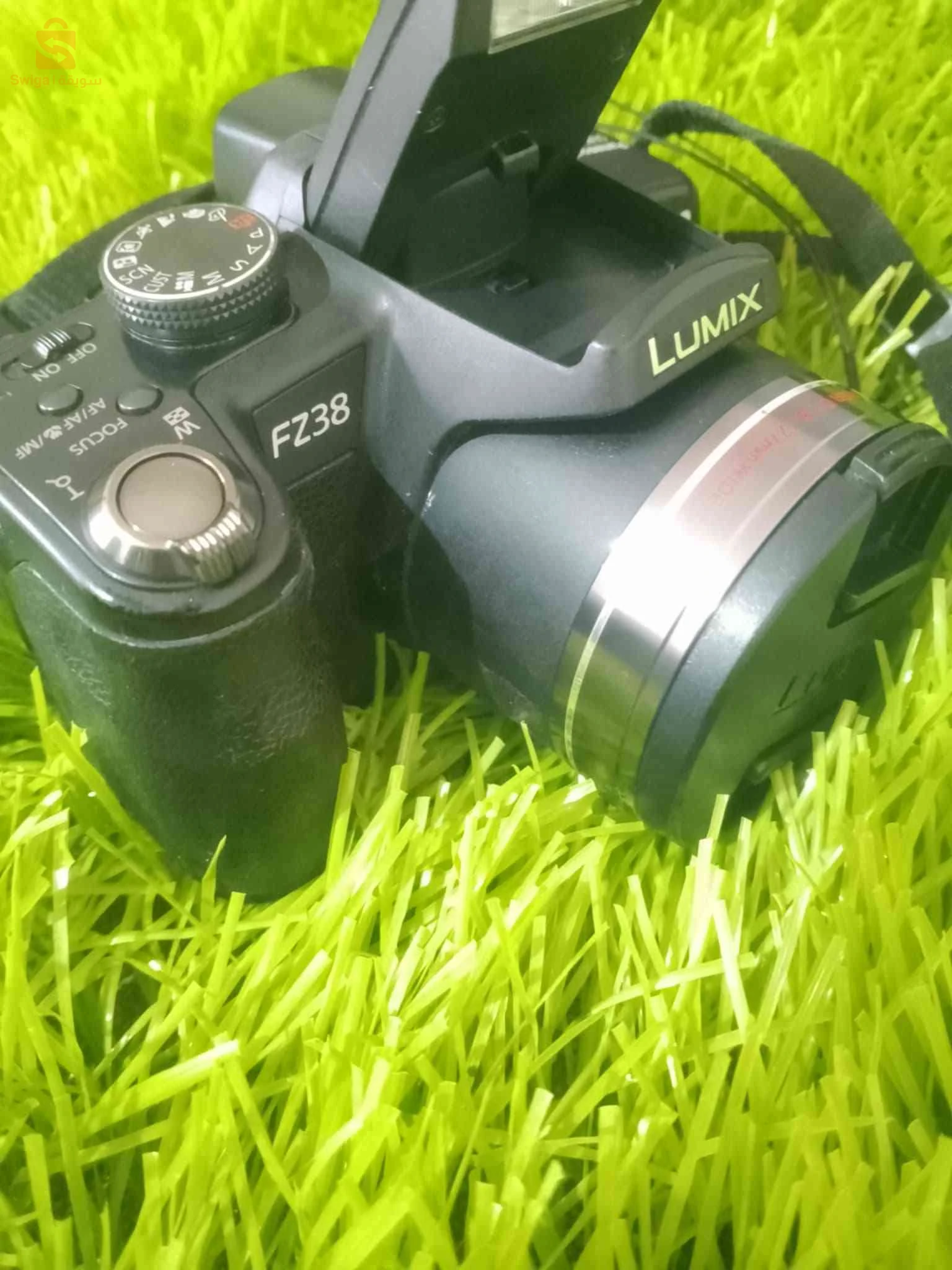 كاميرا lumix fz38.
كاميرا نقية وجديدة 9.5/10
يجي معاها شارجور اوريجينال + باطري + كرط مموار  + حزام
سعر مليون وستمية توصيل متوفر