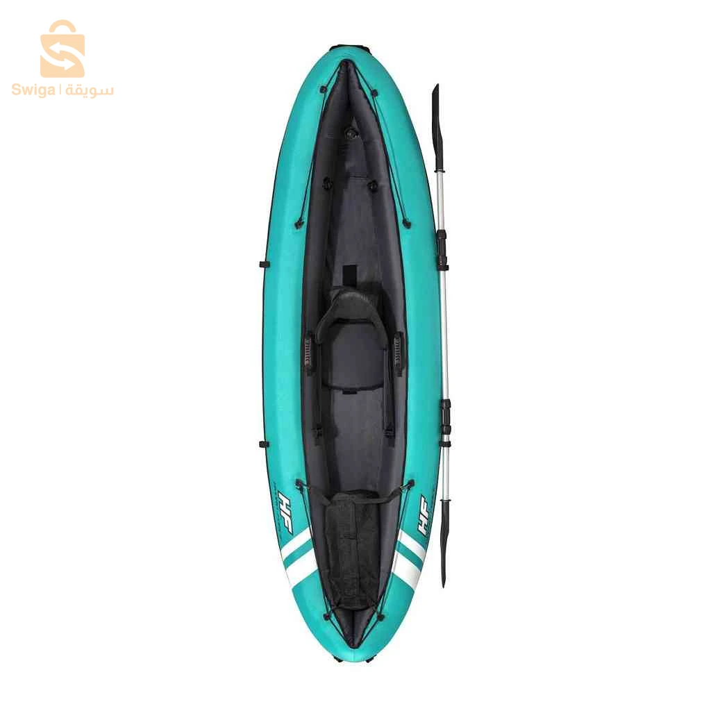 Hydro-Force Kayak Ventura Canoë Pompe+Rame Et Siège 130kg Bestway-65118