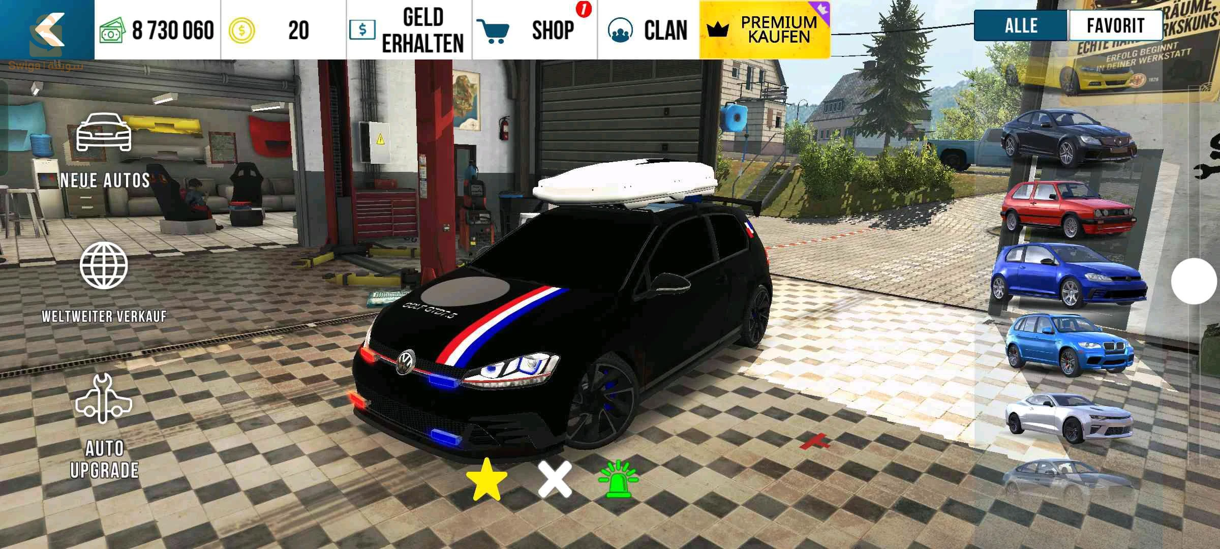 بيع كونت CarParking فيه94شعار اصلي ودهبي