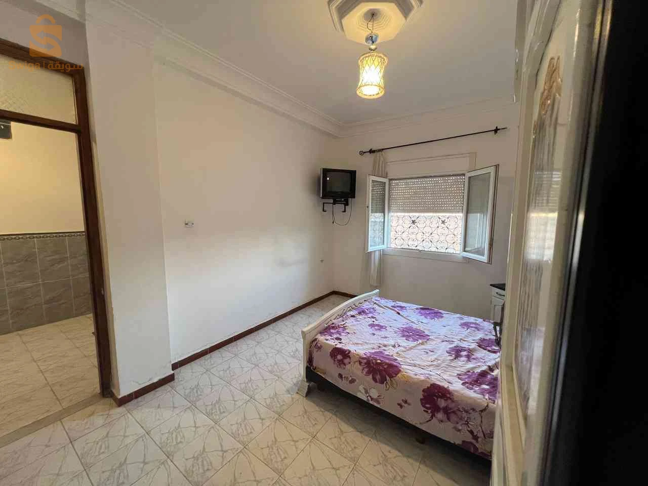 location pour vacance niveau  de villa à bouzedjar