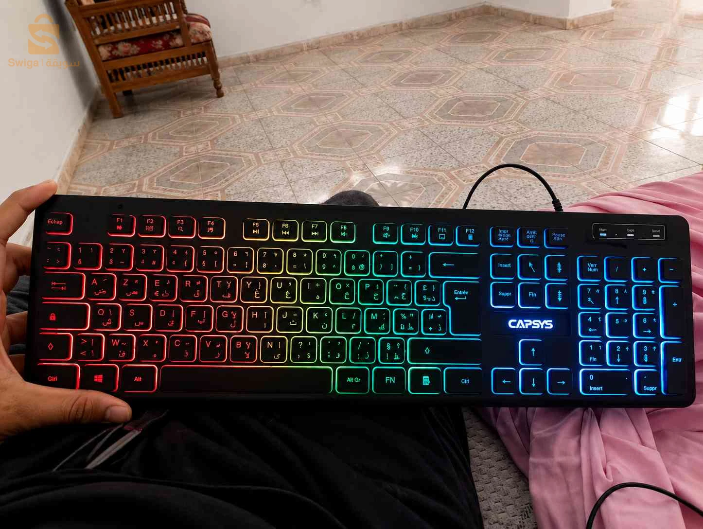 🎮 Clavier Gamer CAPSYS KB174 RGB