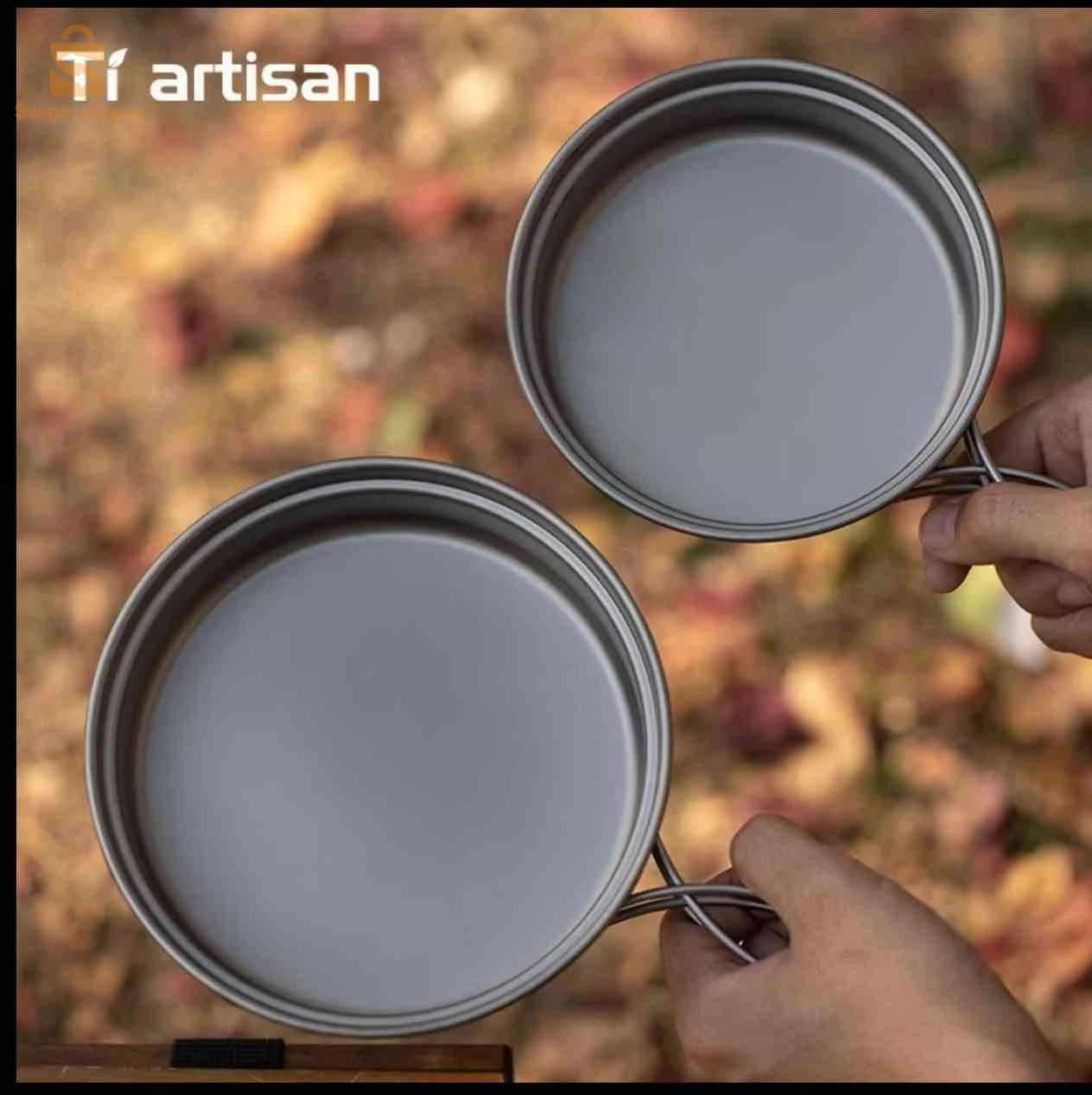 poêle en titanium ultra-léger