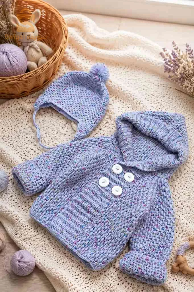 veste en crochet
