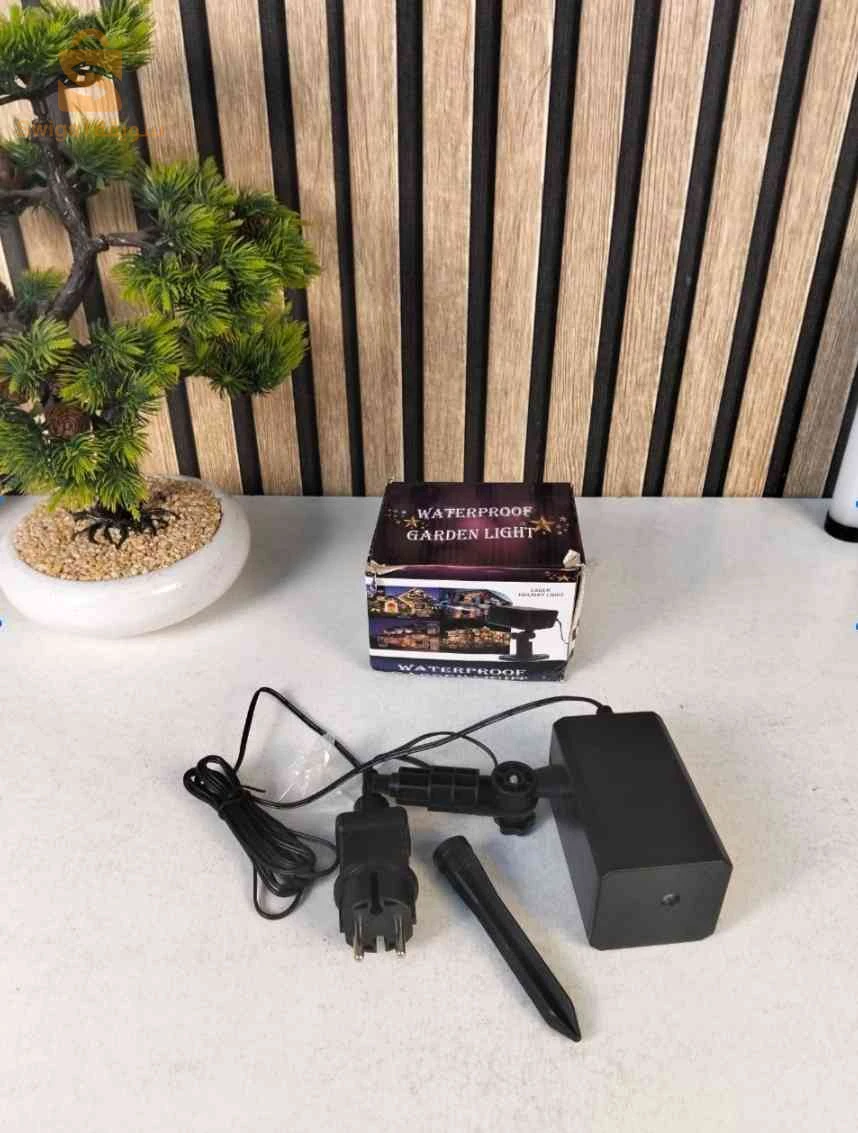 Projecteur Laser Décoratif Extérieur et Intérieur Éclairage Festif - جهاز عرض ليزر ديكور منزلي وللحدائق للاحتفالات