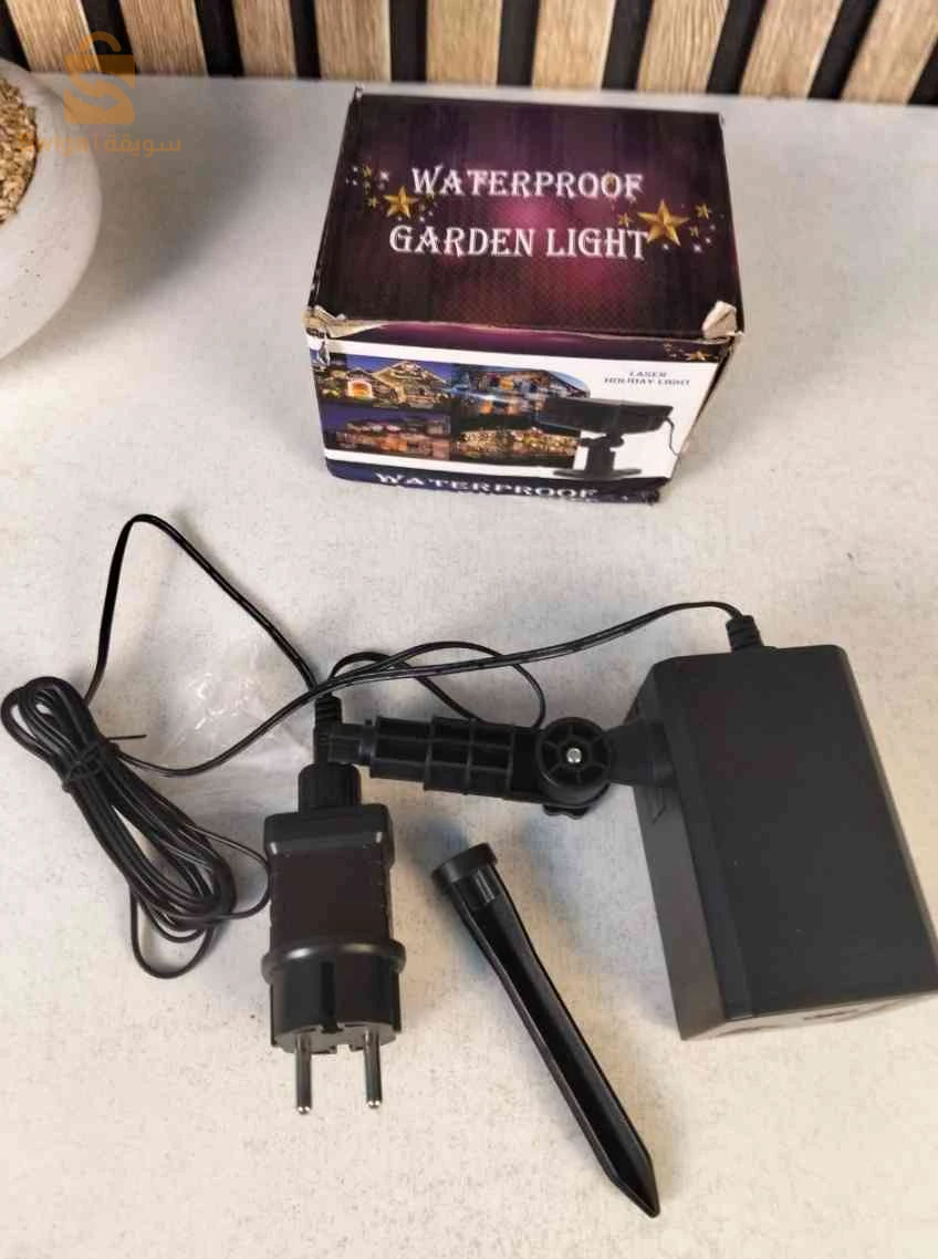 Projecteur Laser Décoratif Extérieur et Intérieur Éclairage Festif - جهاز عرض ليزر ديكور منزلي وللحدائق للاحتفالات