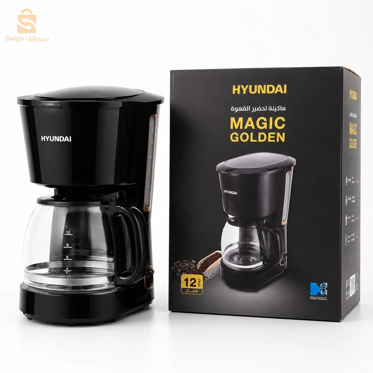cafetière Hyundai à poudre آلة القهوة