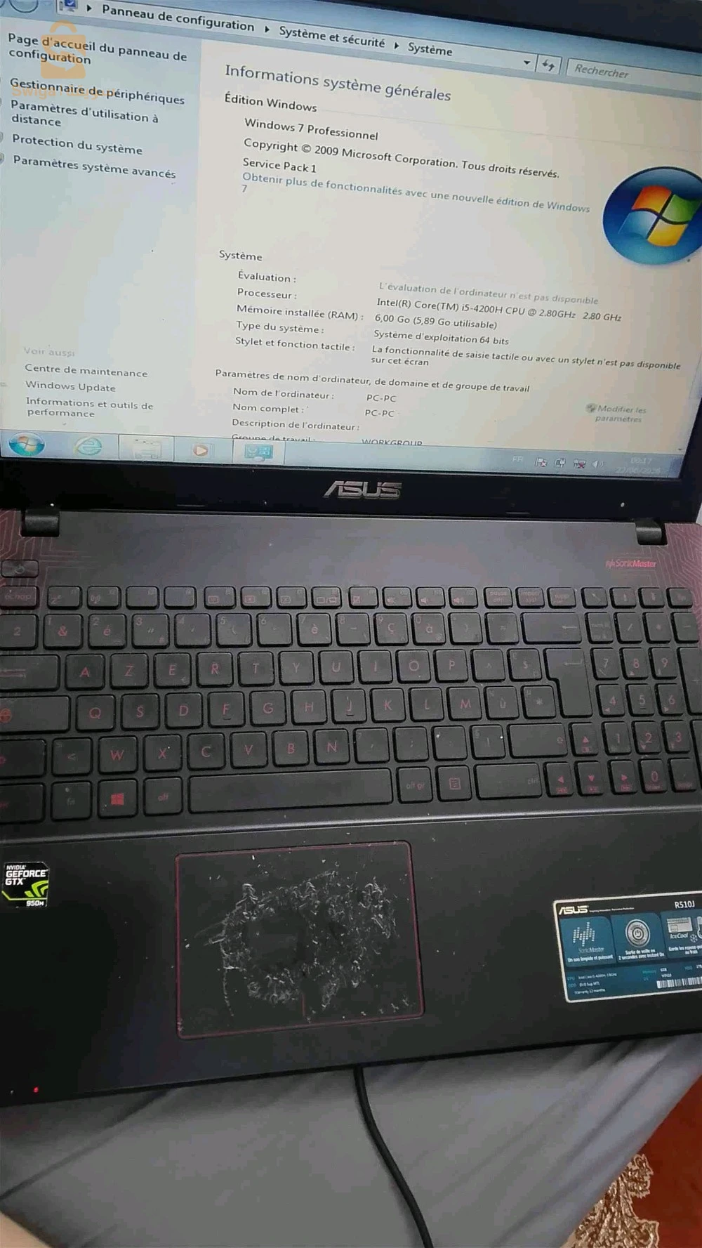 micro portable asus i5