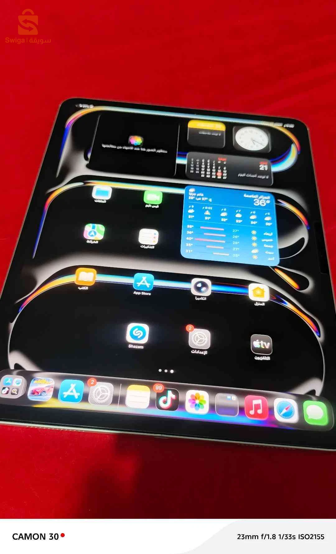ipad pro m4 (512gb battrie 100%) lib official