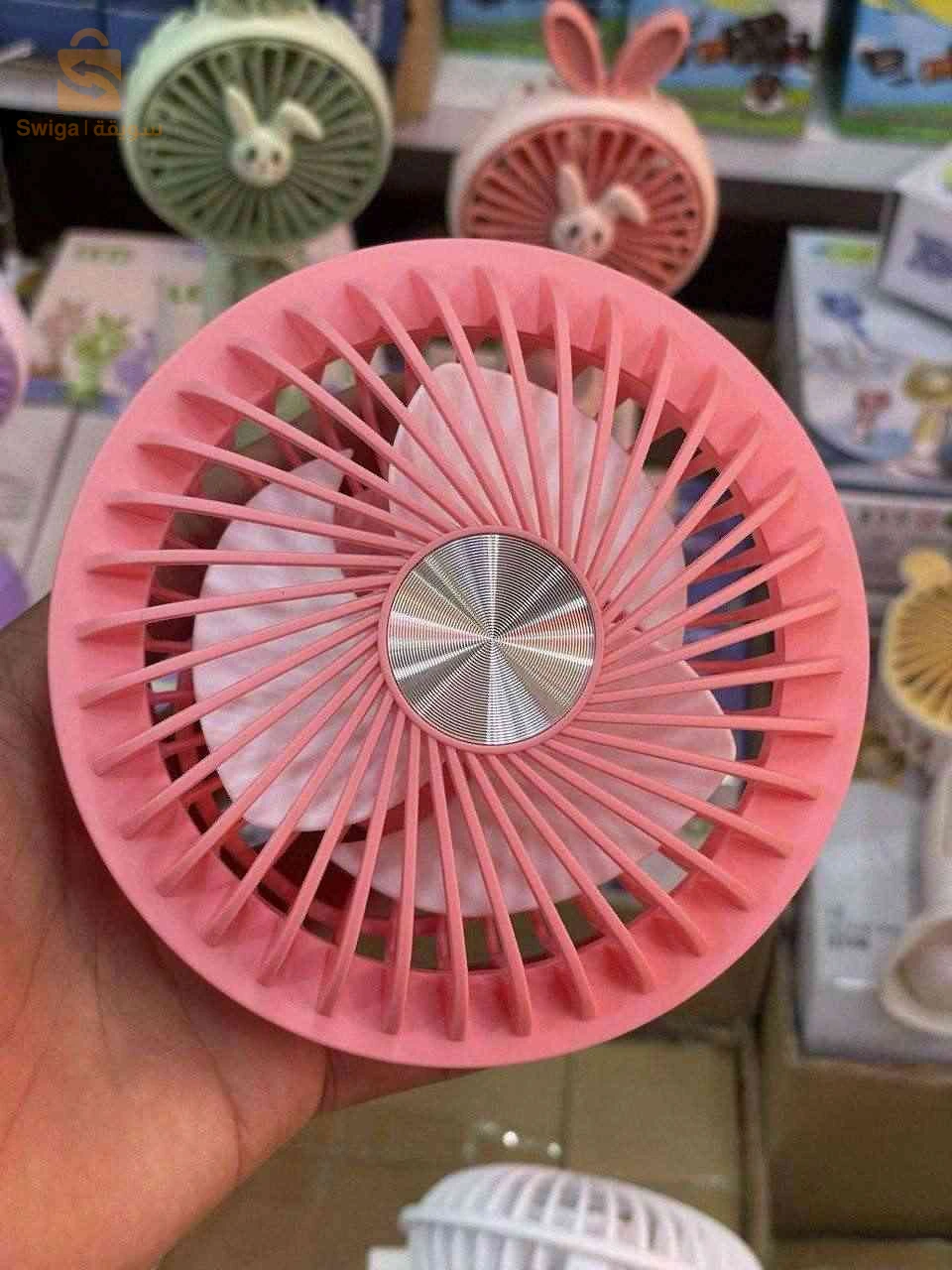 مروحة دائرية قابلة للشحن
