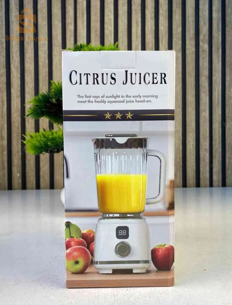 Extracteur de Jus Portable et Mélangeur Électrique Ultra-Léger et Facile à Nettoyer - عصّارة فواكه وخضروات محمولة بمحرك عالي السرعة