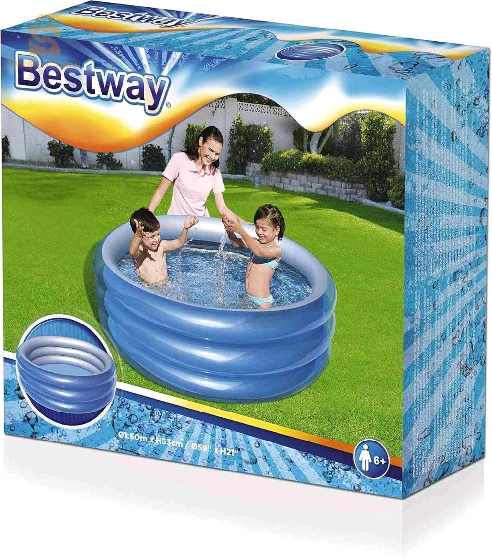 Piscine Gonflable Enfant Bestway 51041 Design Aquarium - مسبح الأطفال الدائري المنفوخ