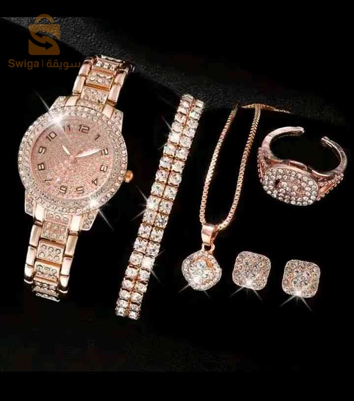 ✨ طقم إكسسوارات فاخر يضيف لمسة من الأناقة والجمال