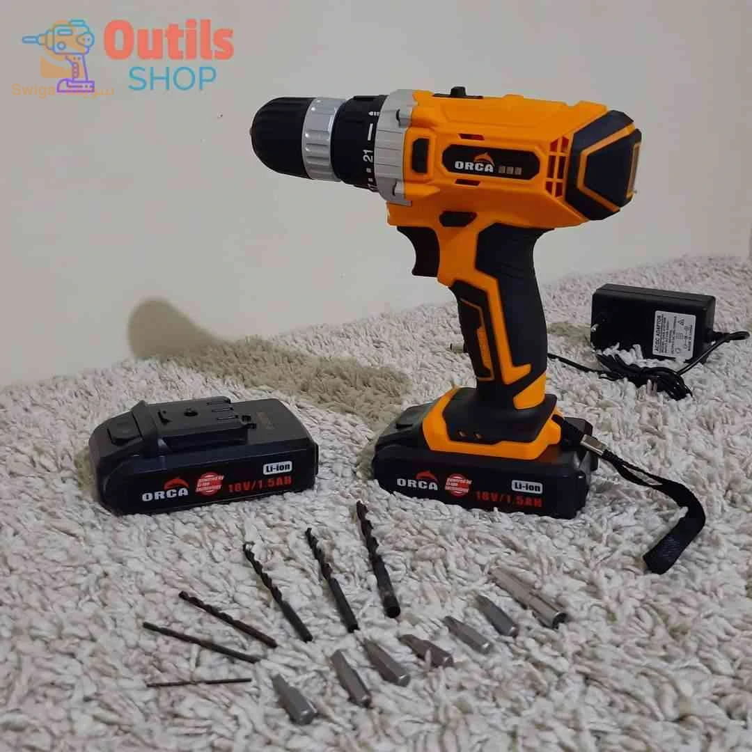 Visseuse ORCA 18V Double batterie