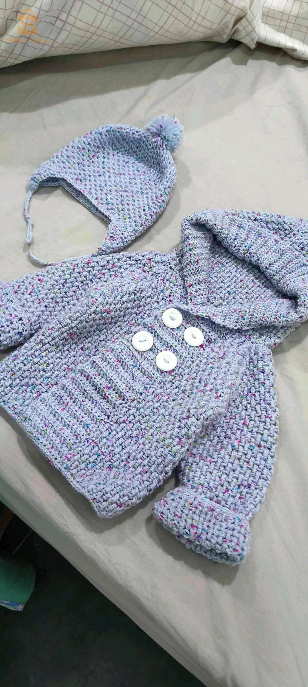 veste en crochet