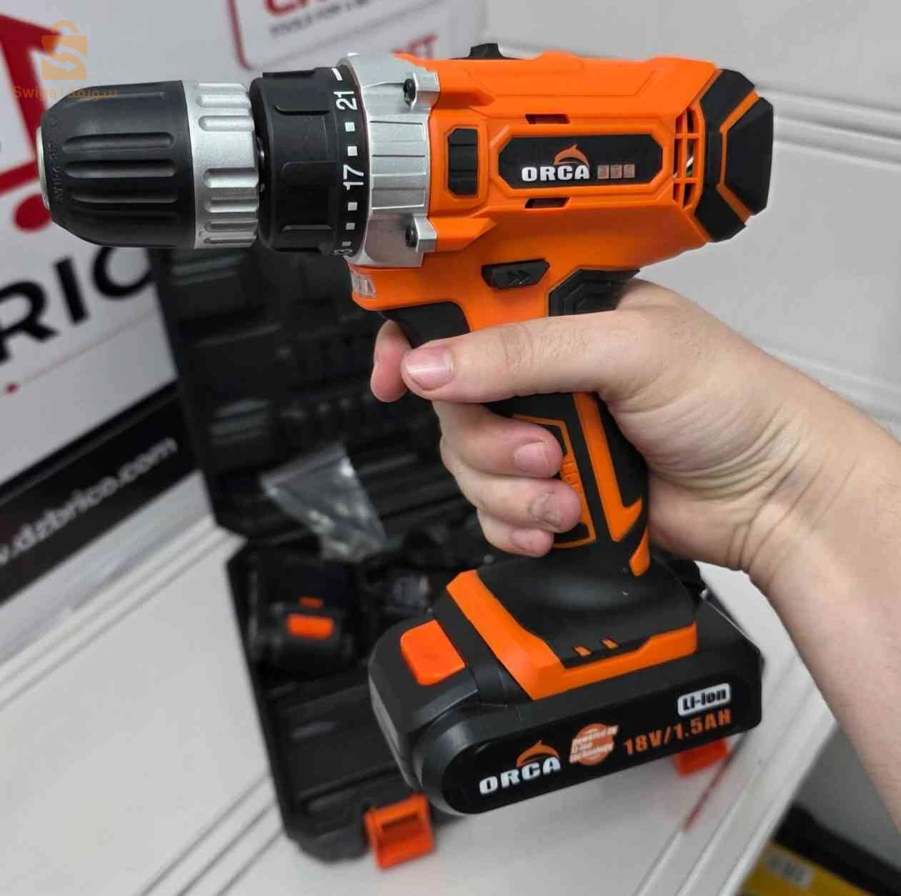 Visseuse ORCA 18V Double batterie