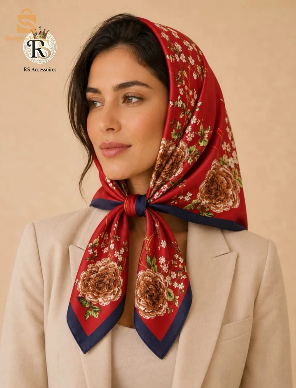 foulard RS Accessoires 90*90 cm