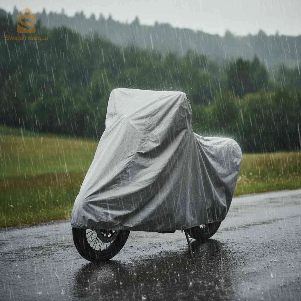 Housse de Moto Ultra Légère Taille Extensible Standard V2 - غطاء دراجة نارية احترافي قابل للتمدد