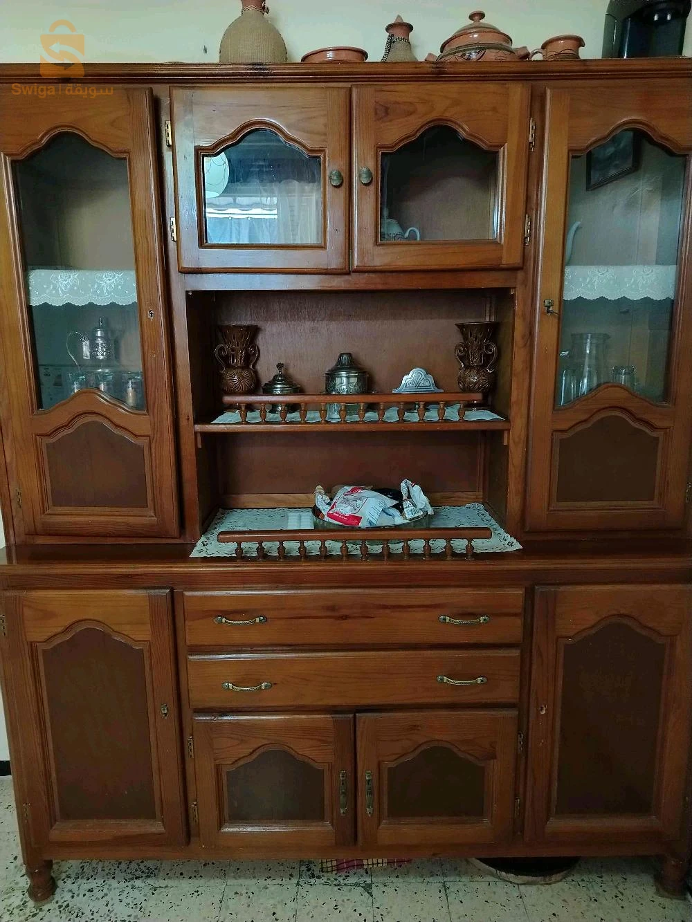 Bibliothèque +garde robe+buffet de cuisine