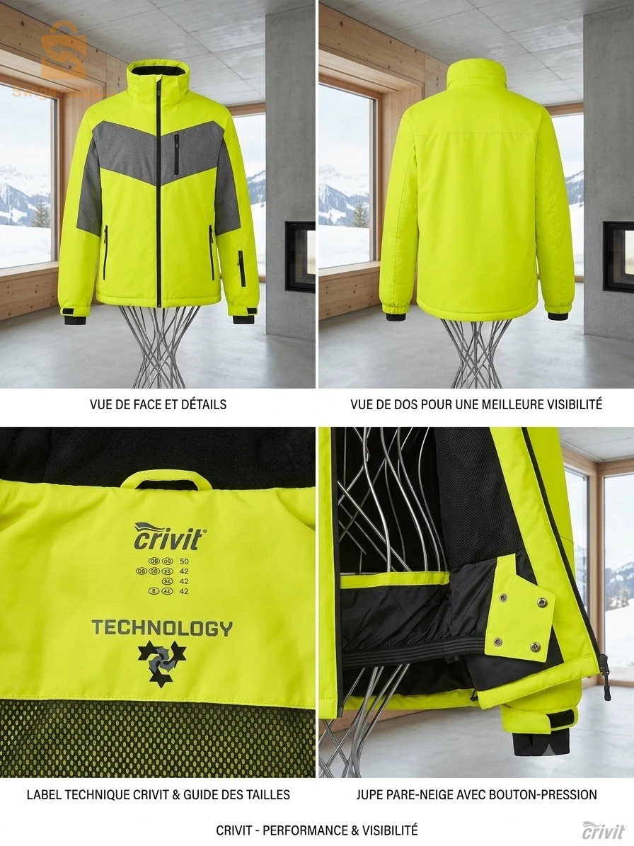 Veste ski 100%