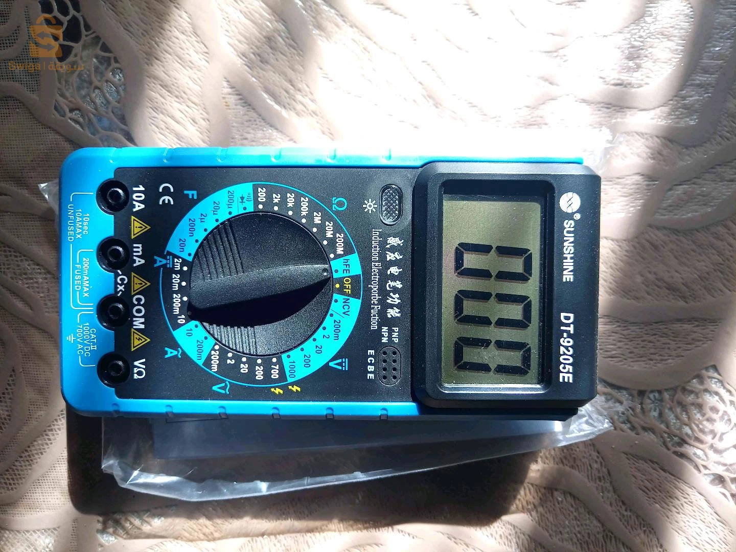 متريكس أصلي SUNSHINE DT-9205E جديد للقياسات الكهربائية والإلكترونية