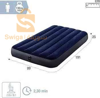 Intex 64757 Matelas gonflable 191×99×25cm