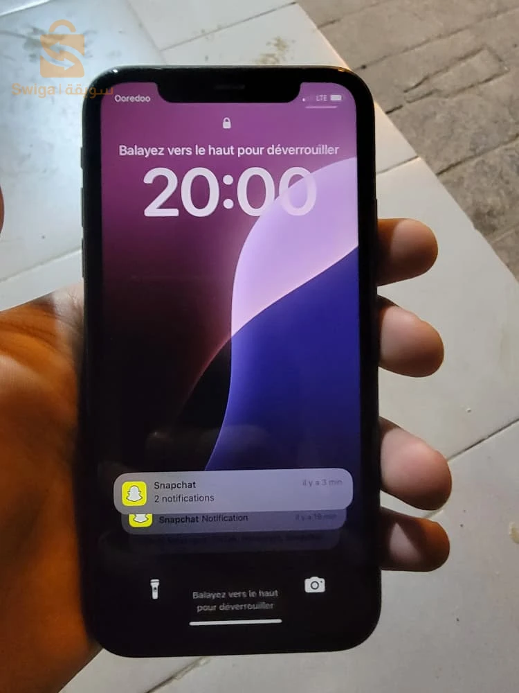iPhone 11 
64 gb ✅
Batri 76 🔋
Kolach activ ✅
Kolach original ✅
Produits usa 🇺🇸
Prix:4!
Numéro: 0551035892