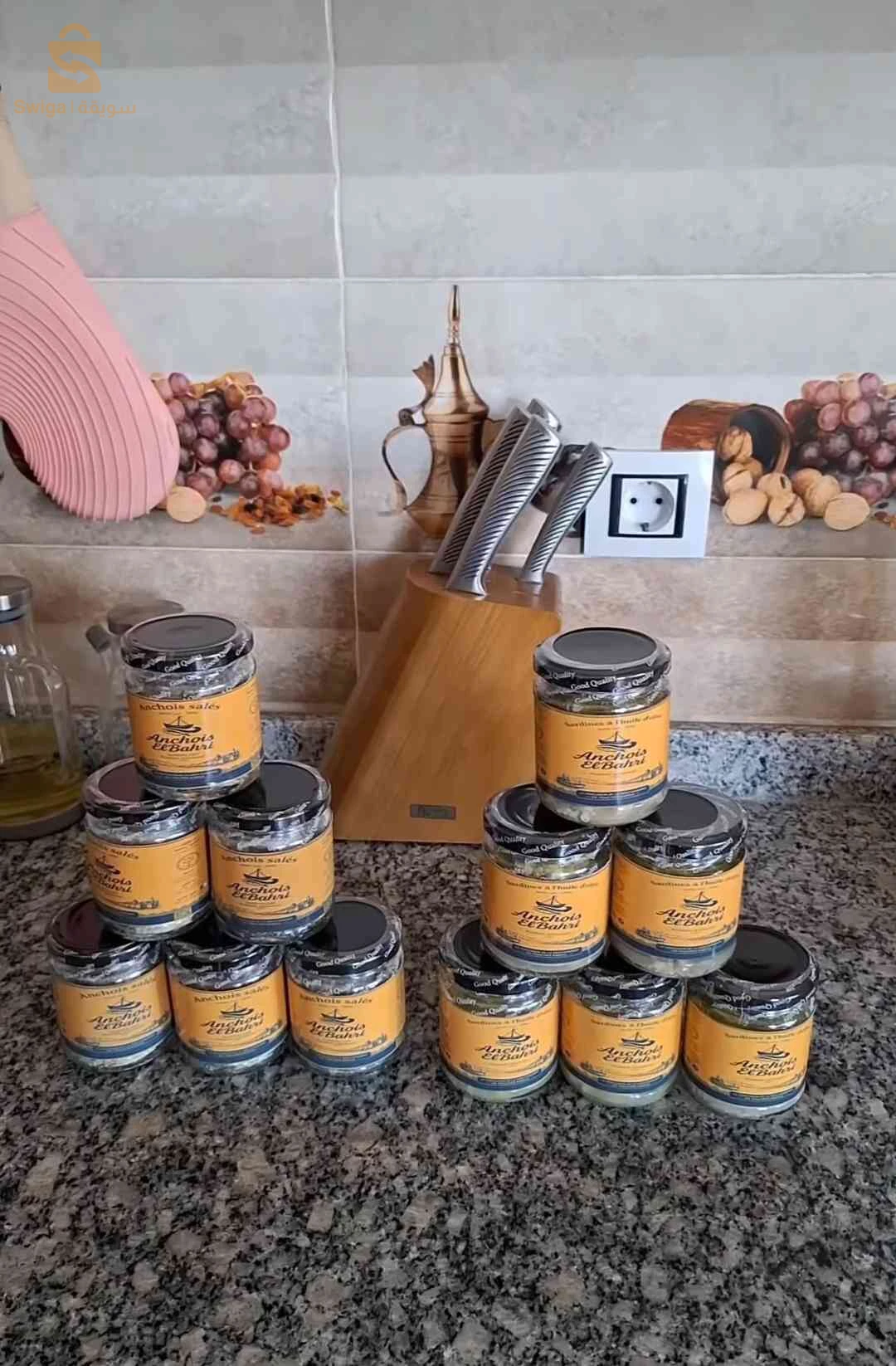 مأكولات بحرية فاخرة بزيت الزيتون - أنشوا سردين وميرلان 🍣🐙🐟