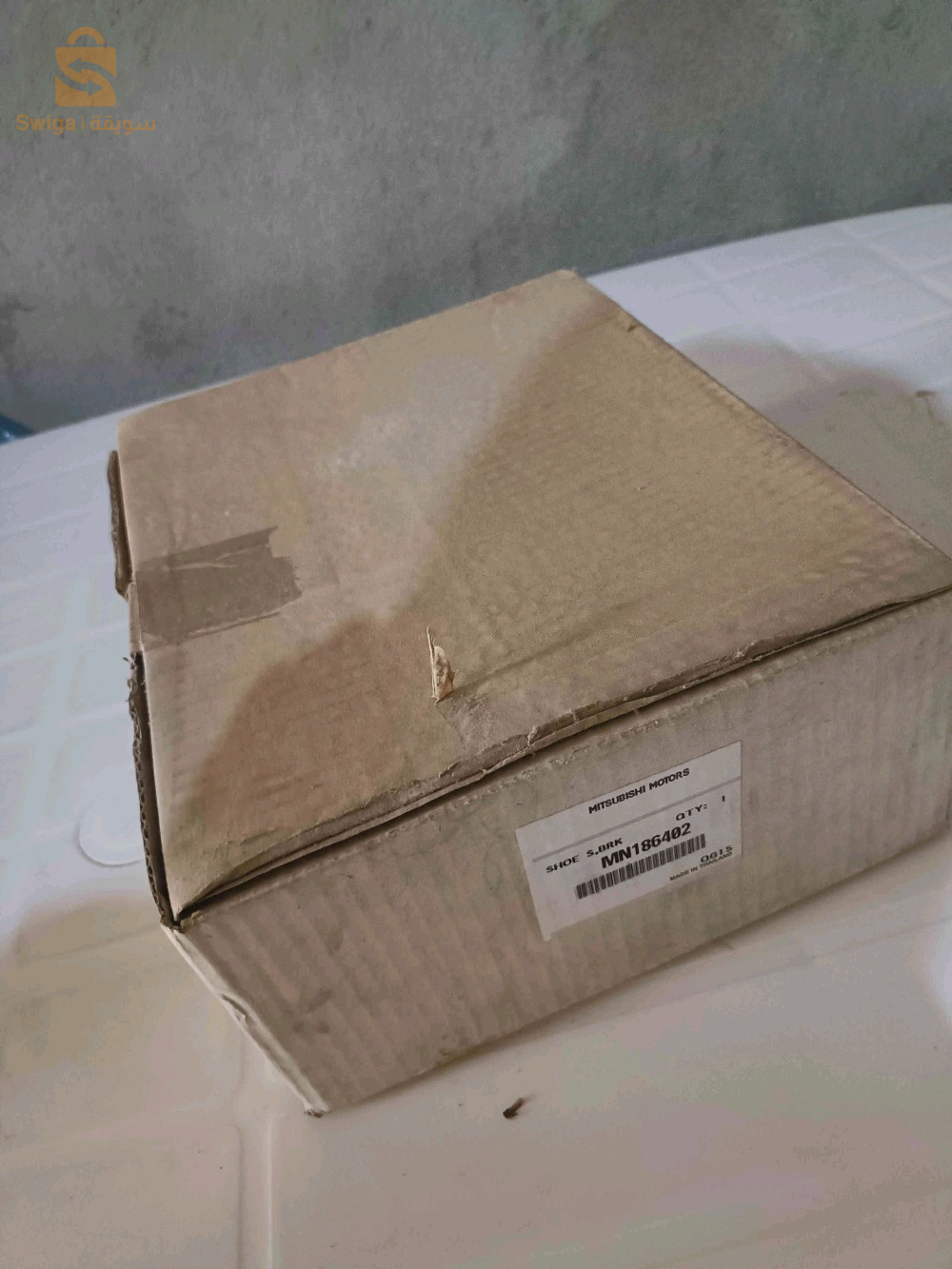 Mâchoire de frein L200 ancien/new