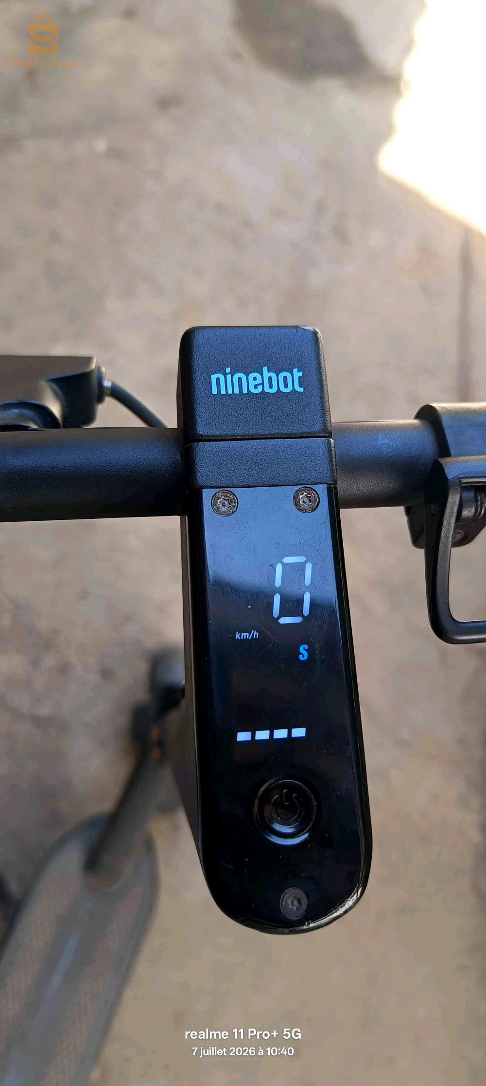 Trotinette "NINEBOT G30D"  n tel 0660 43 55 00