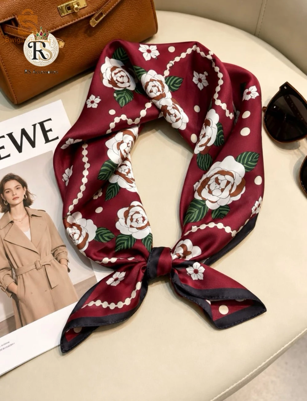 foulard RS Accessoires 90*90 cm