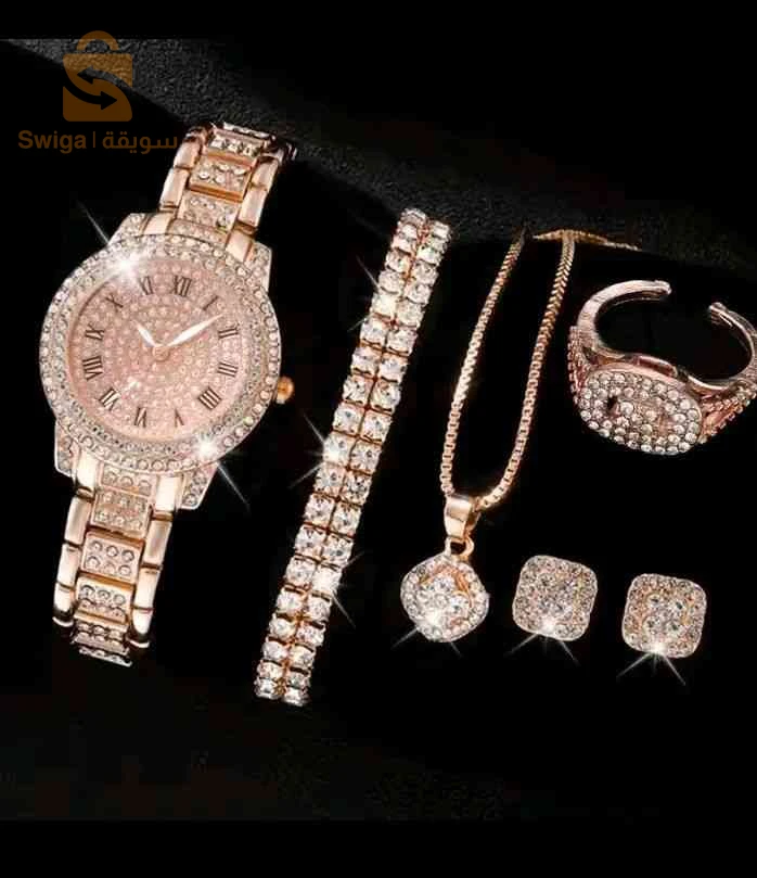✨ طقم إكسسوارات فاخر يضيف لمسة من الأناقة والجمال