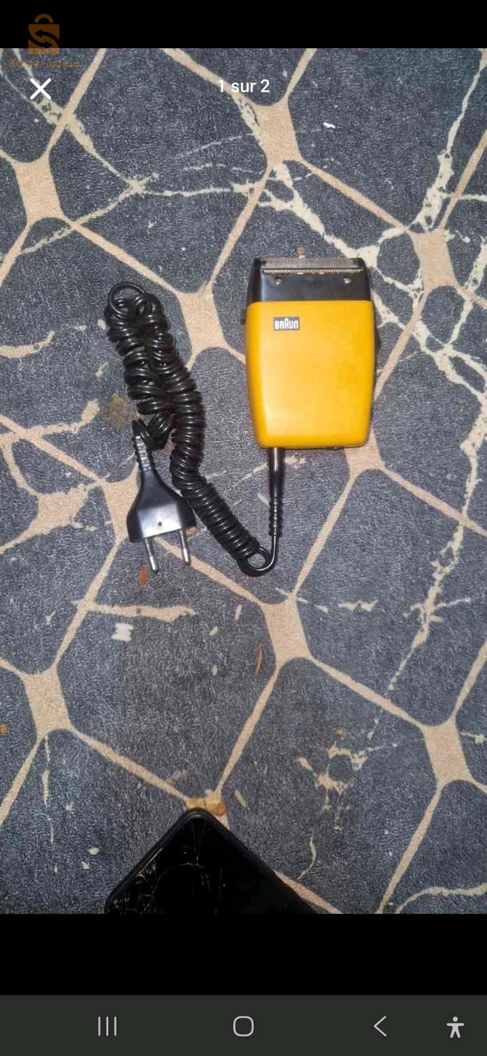 ماكينة حلاقة Braun أصلية بحالة جيدة للبيع