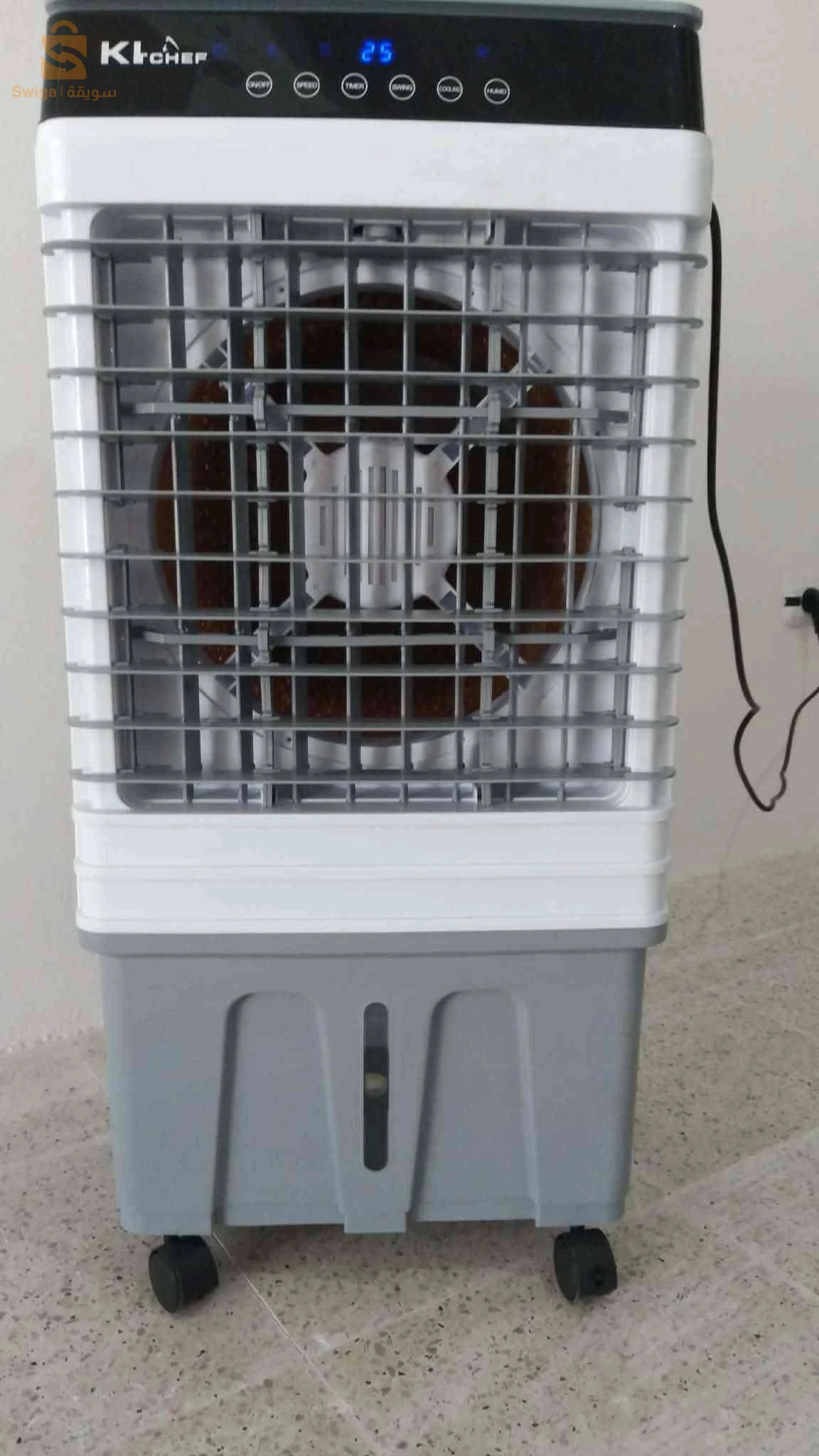 أقل من زوج ملاين ونص 😳مكيف صحراوي 25L🔥😍 RERROIDISSEUR /AIR COOLER KITCHEF 25L 💯